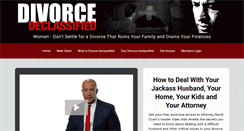 Desktop Screenshot of divorcedeclassified.com